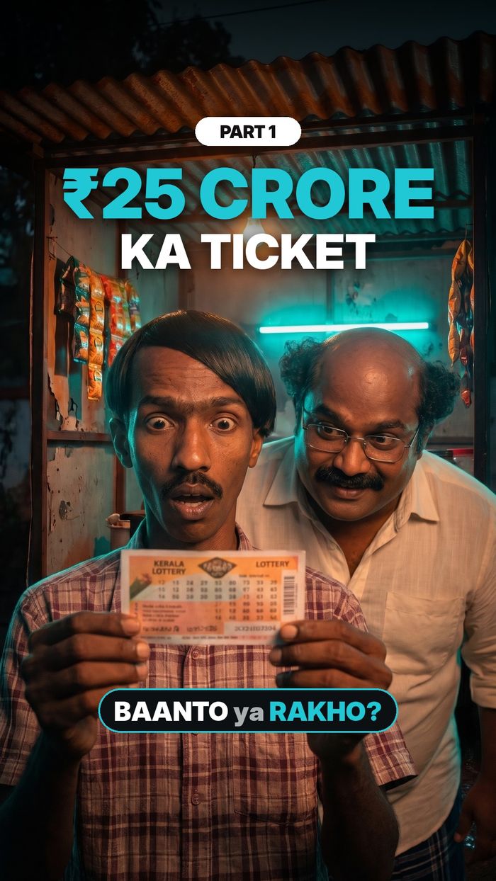 Part 1 cover: ₹25 crore ka ticket